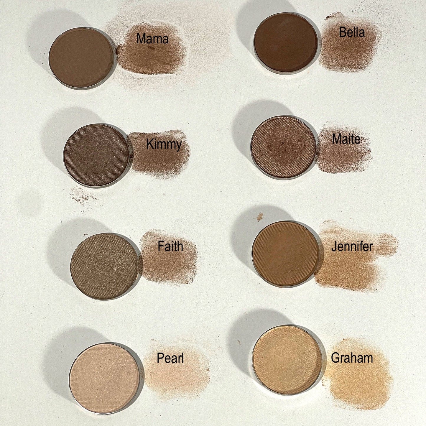 Warm Brown Neutrals - Eye Shadow (Choose from 4 options)