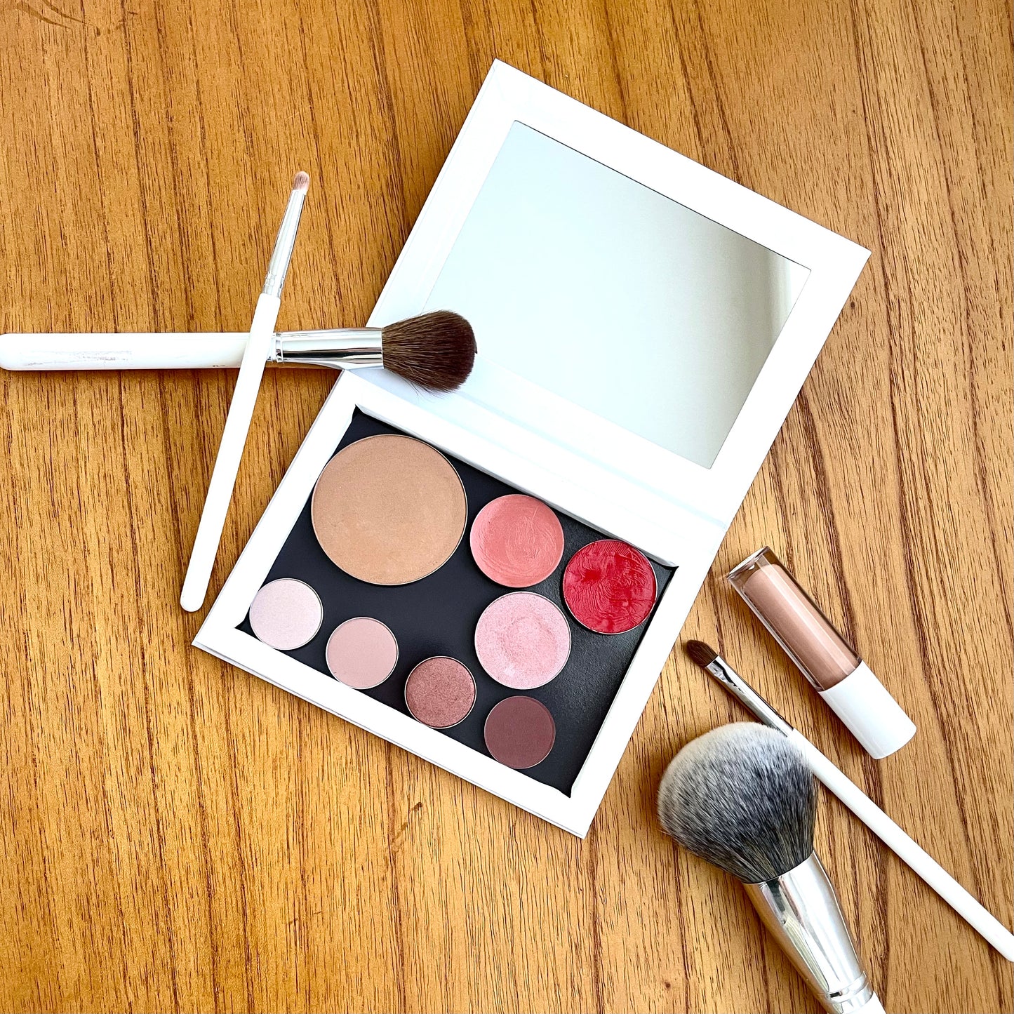 *TWO* Customizable Empty Magnetic Palette - Build Your Eco-Friendly Beauty Collection